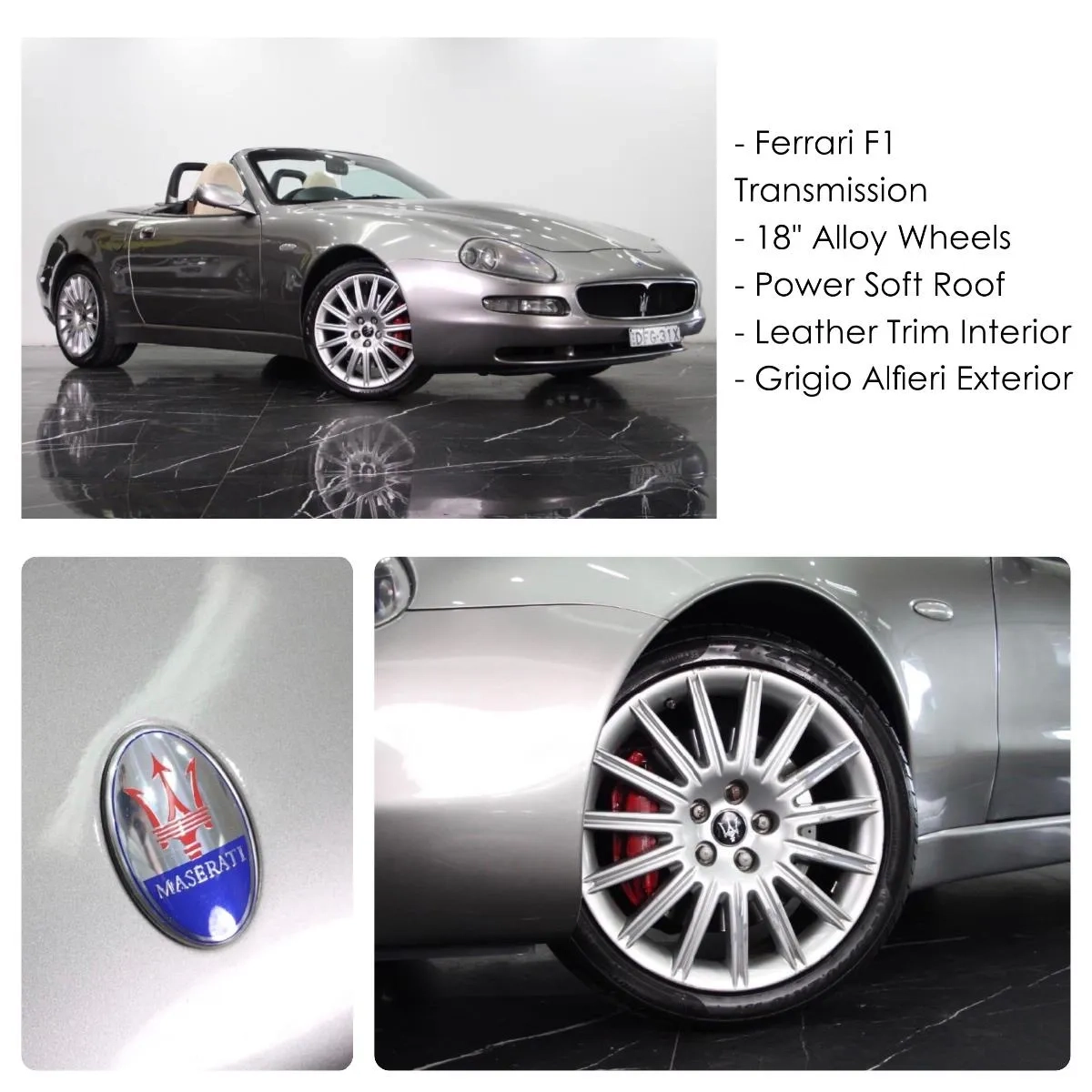 Maserati Spyder Convertible 2002 10552 Meridian Motor co